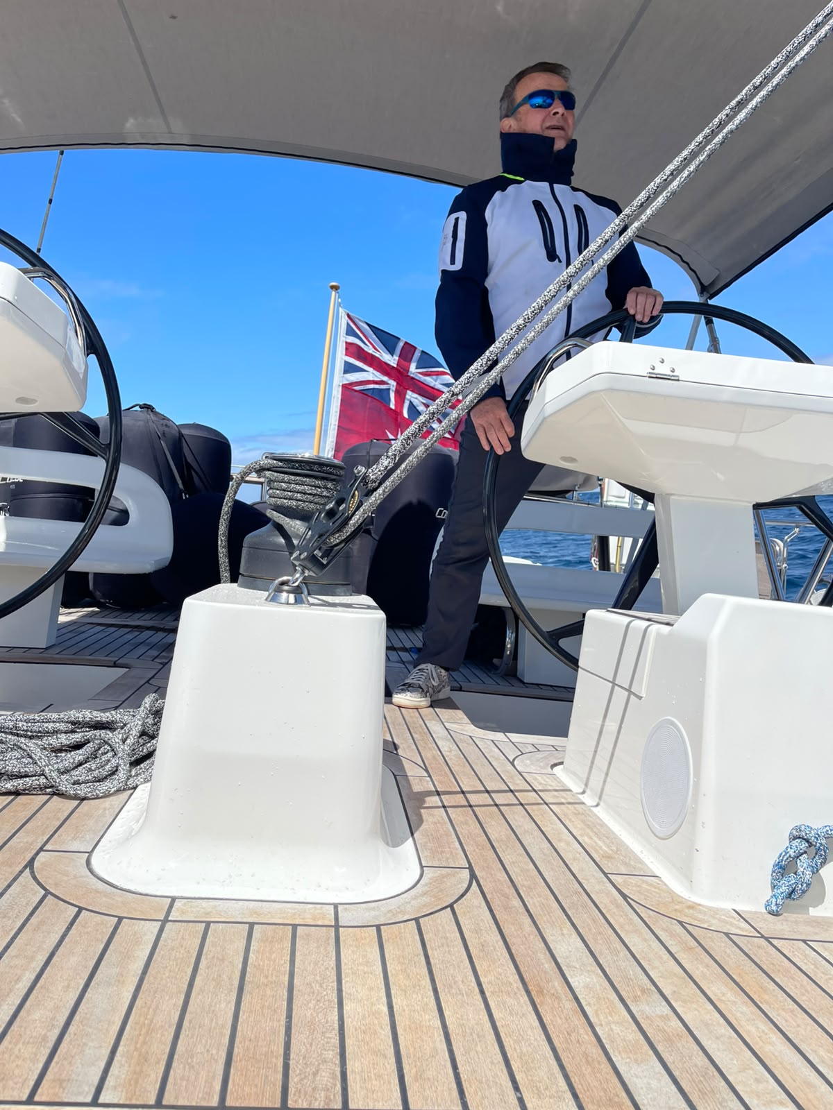 Peter Krogh Petersen, Chief Engineer aboard TC Grace